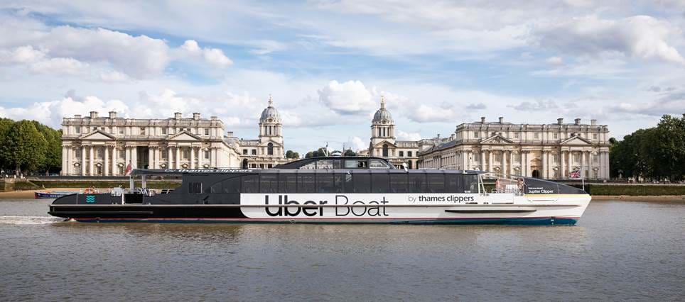 thames river cruise uber